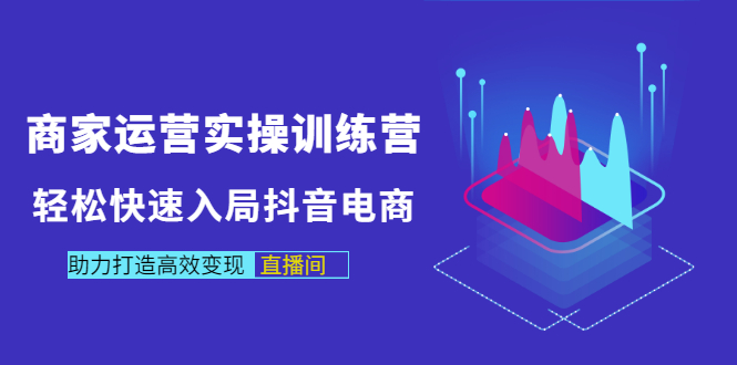 抖音商家运营技巧：抖音电商商家运营实操，打造高效变现直播间