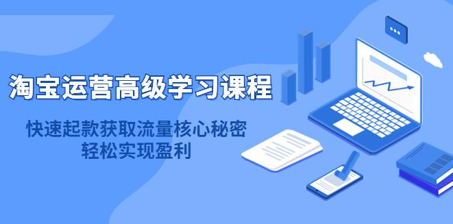 【副业4009】淘宝运营培训课程：快速获取流量，淘宝运营高级课程